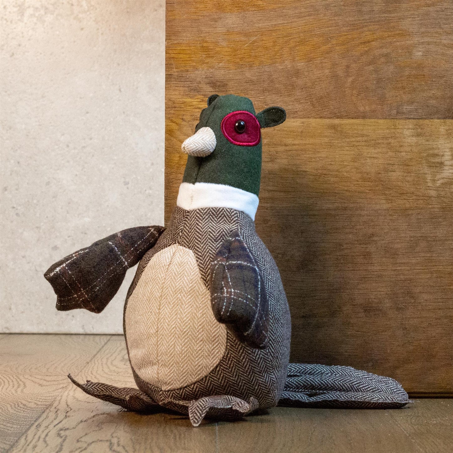 Take Me Home Pheasant Door Stop ~ Decorative Doorstop