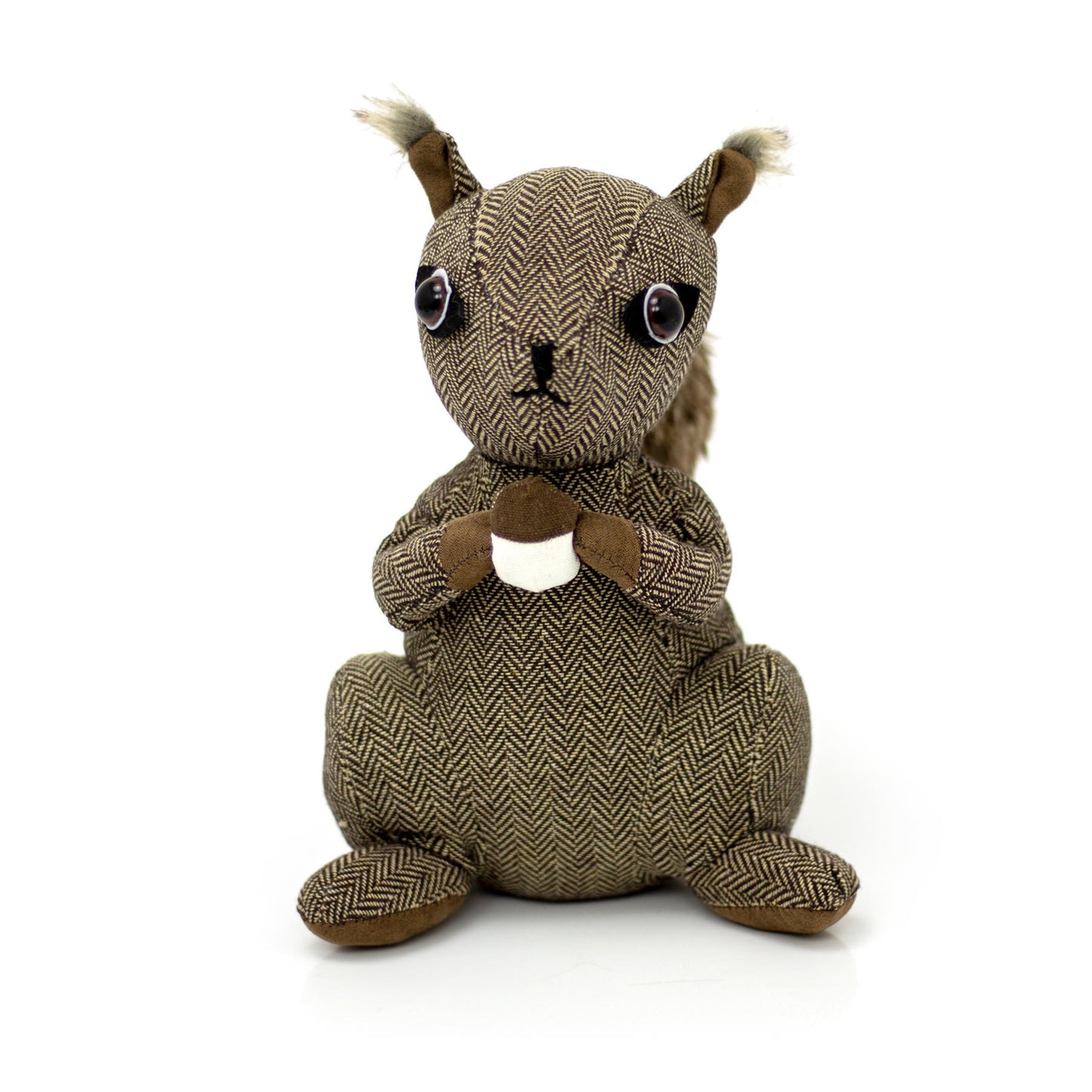 Squirrel Fabric Doorstop ~ Brown Squirrel Door Stop