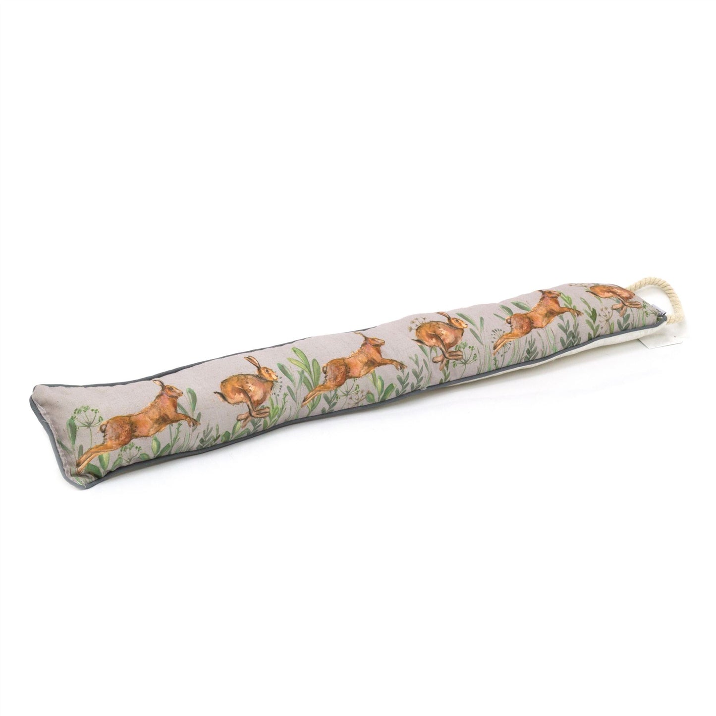 94cm Hare Fabric Door Draught Excluder | Winter Draft Excluder Door Cushion | Draft Insulator Door Draught Cushion