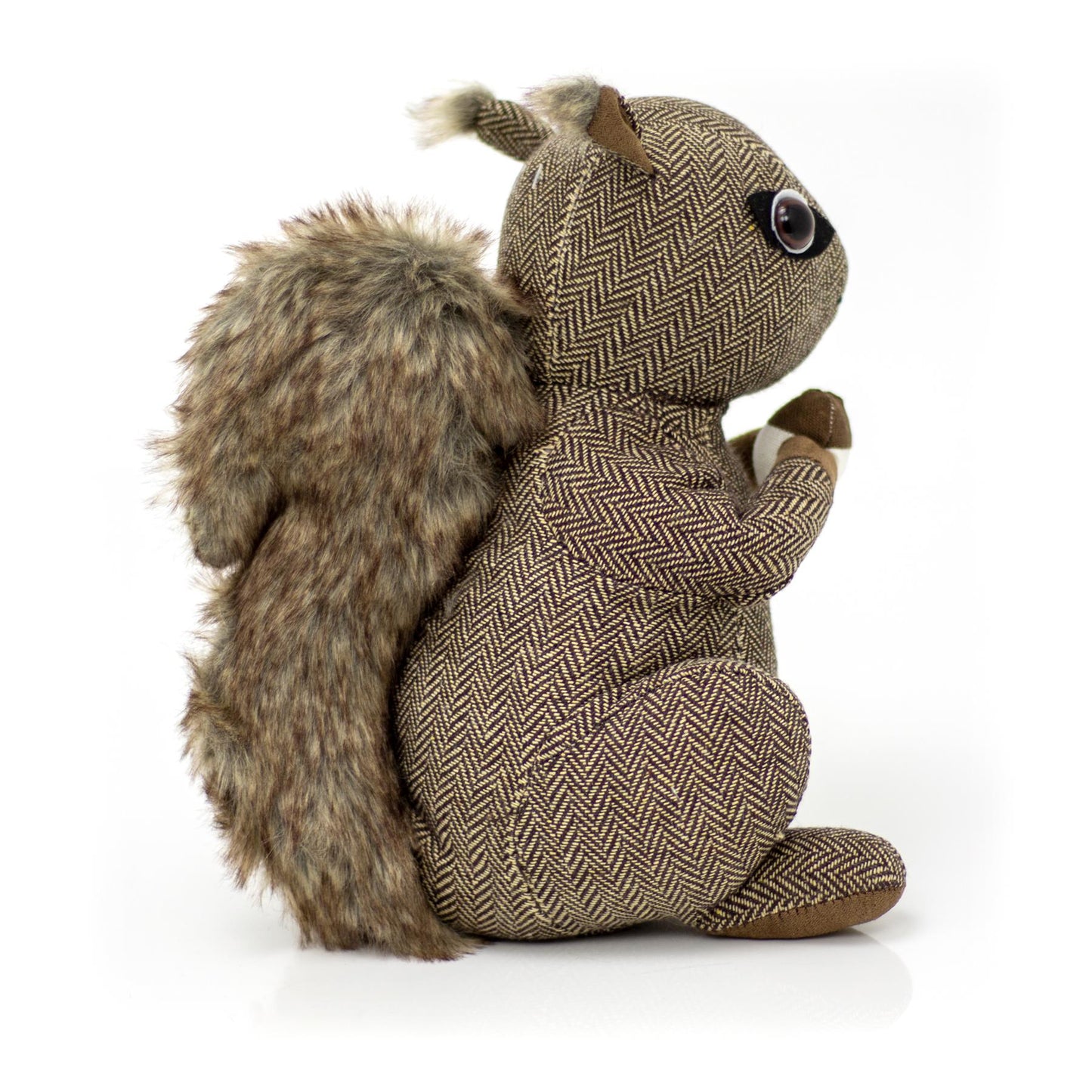 Squirrel Fabric Doorstop ~ Brown Squirrel Door Stop