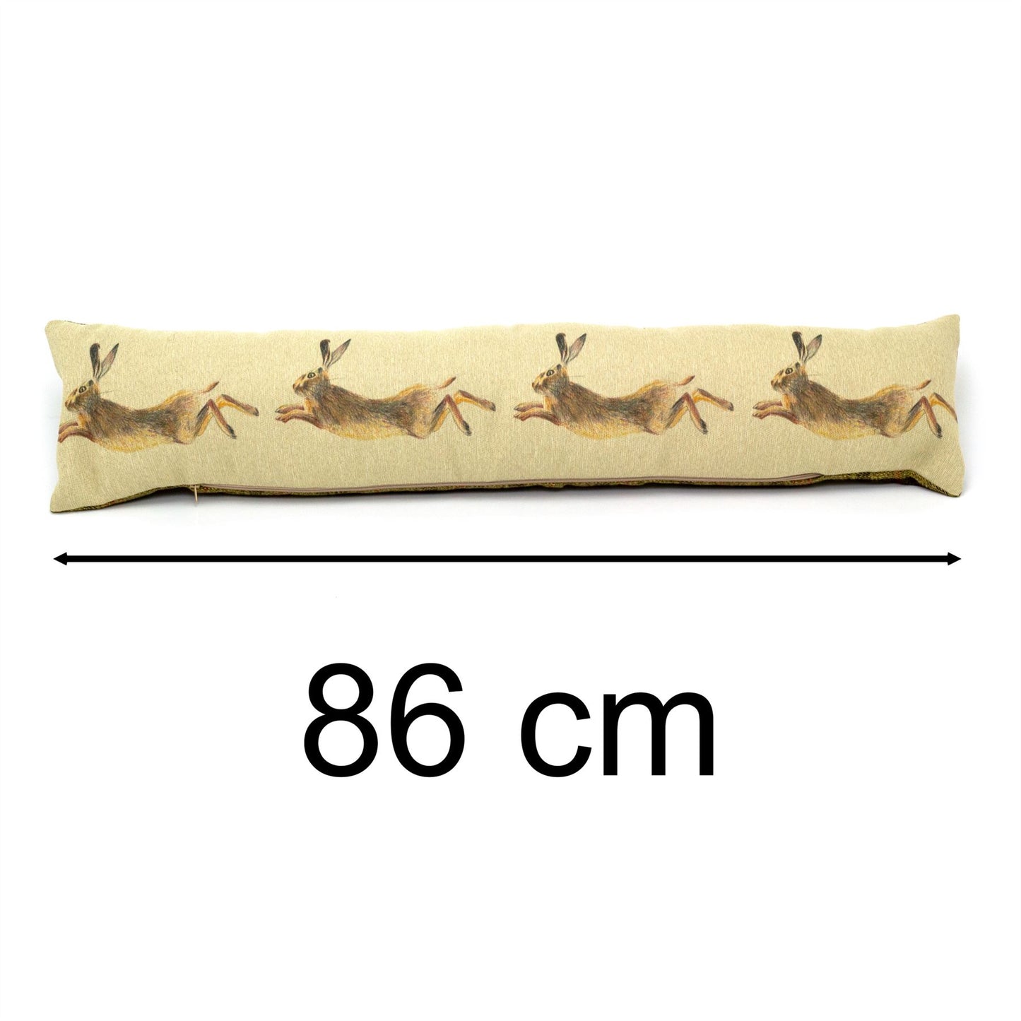 Hunter Leaping Hare Draught Excluder | Woodland Rabbit Draft Excluder - 88cm