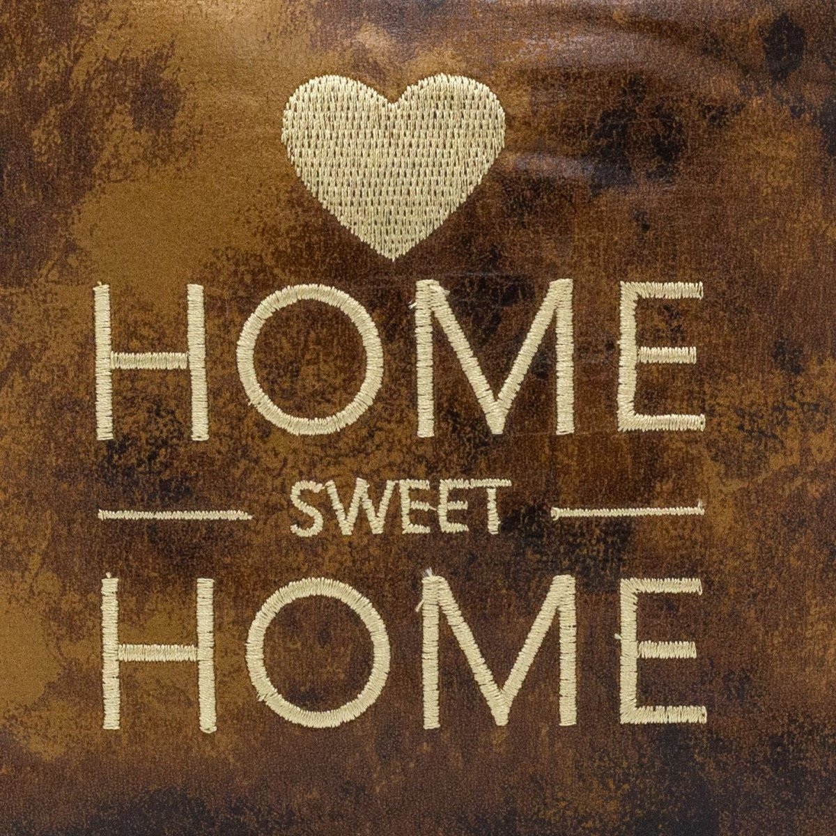 Brown Faux Leather Doorstop Cube | Square Home Door Stop Weighted Door Stopper - Doorstop