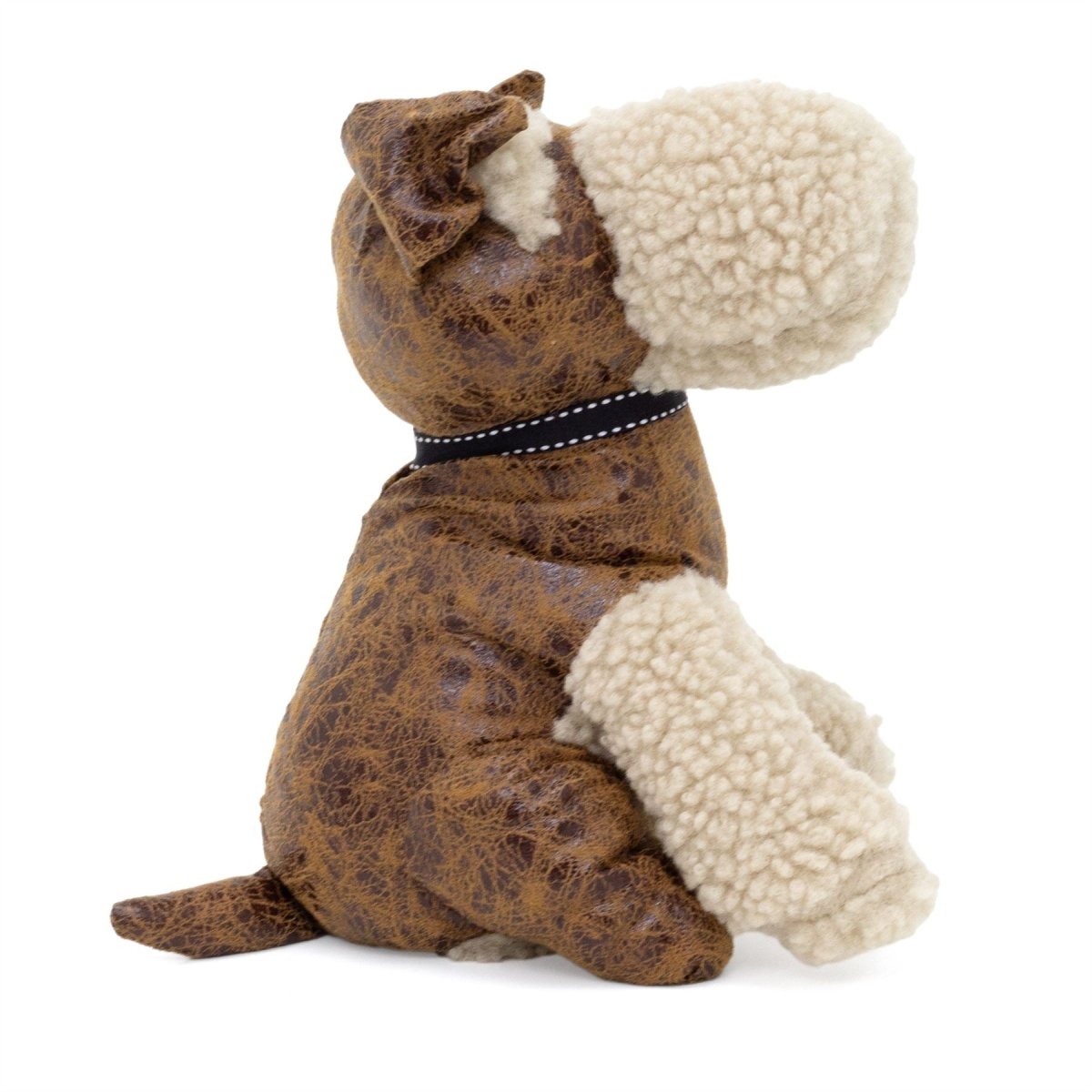 Bryn Welsh Terrier Doorstop | Novelty Faux Leather Dog Shaped Door Stop - 22cm - Doorstop