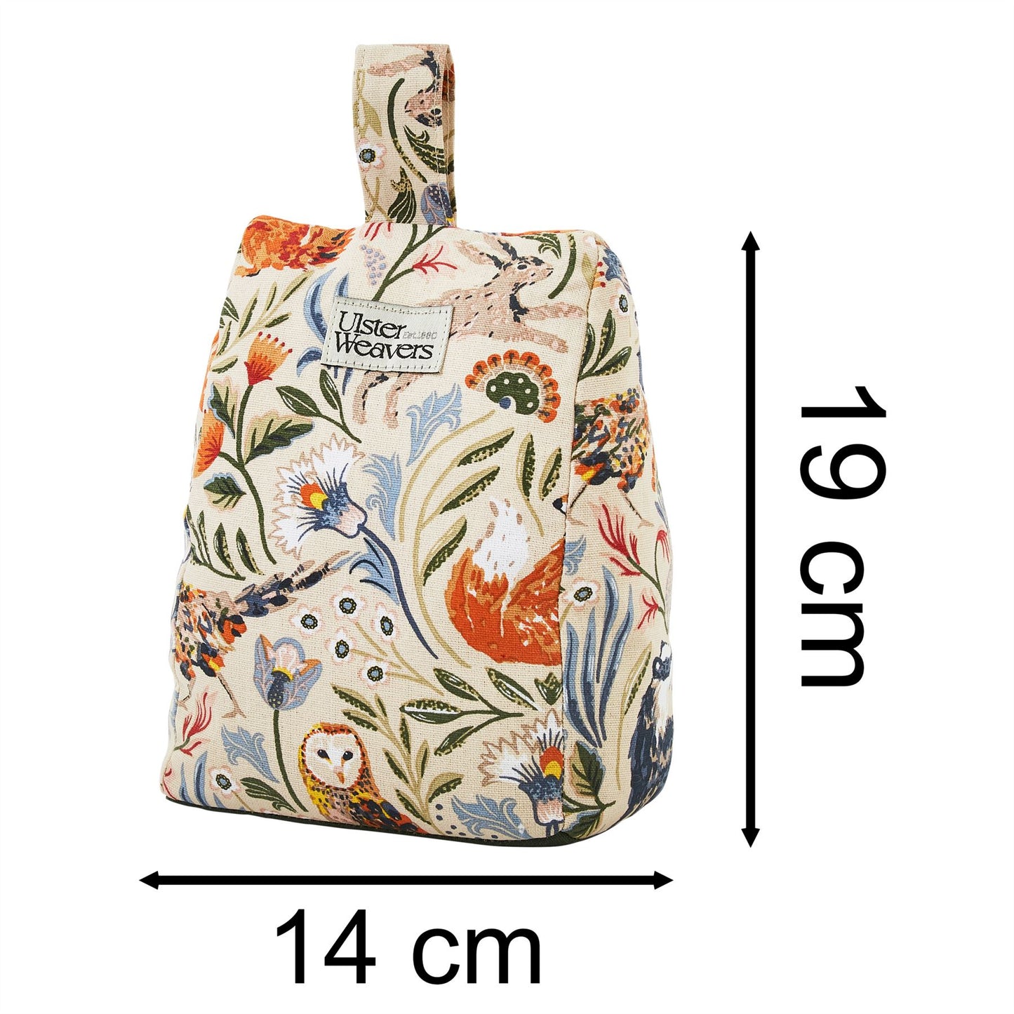 Ulster Weavers Blackthorn Doorstop | Flora & Fauna Fabric Door Stop - 19cm