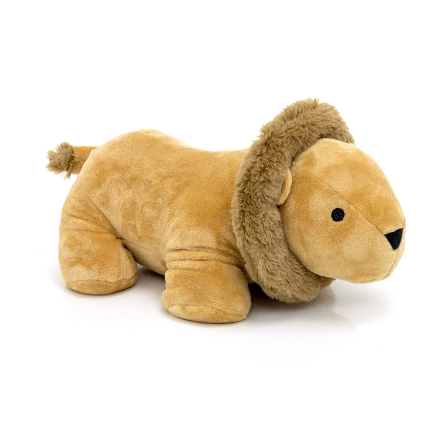 Decorative Lion Fabric Door Stop | Safari Jungle Animal Shaped Weighted Doorstop