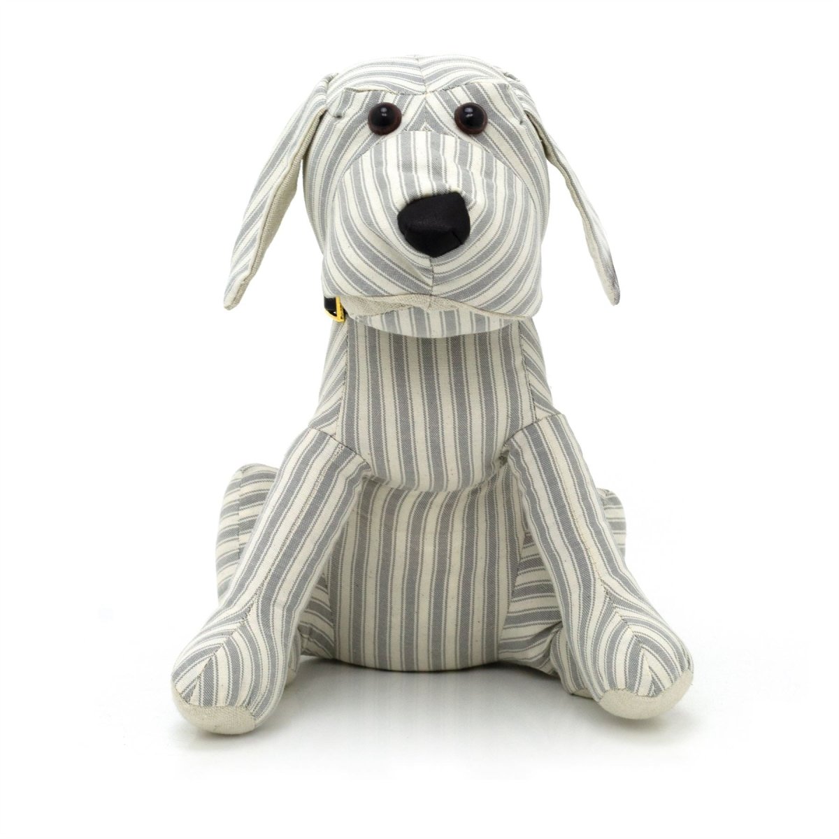 Murphy Dog Doorstop | Striped fabric dog door stop | Door Stopper 1.5Kg - 27cm - Doorstop