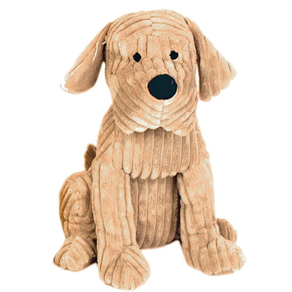Take Me Home Door Stop - 28Cm Ribbed Tan Dog - Doorstop