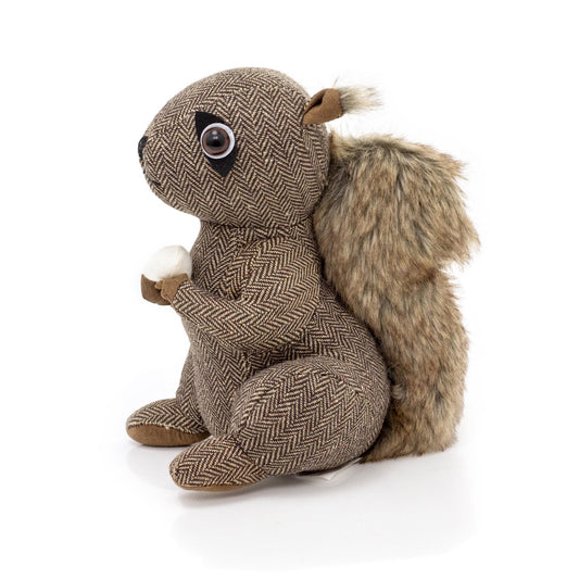 Squirrel Fabric Doorstop ~ Brown Squirrel Door Stop