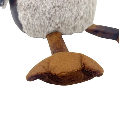 Edgar Duck Door Stop, 32cm Weighted Faux Leather Bird Doorstop - 1.7kg