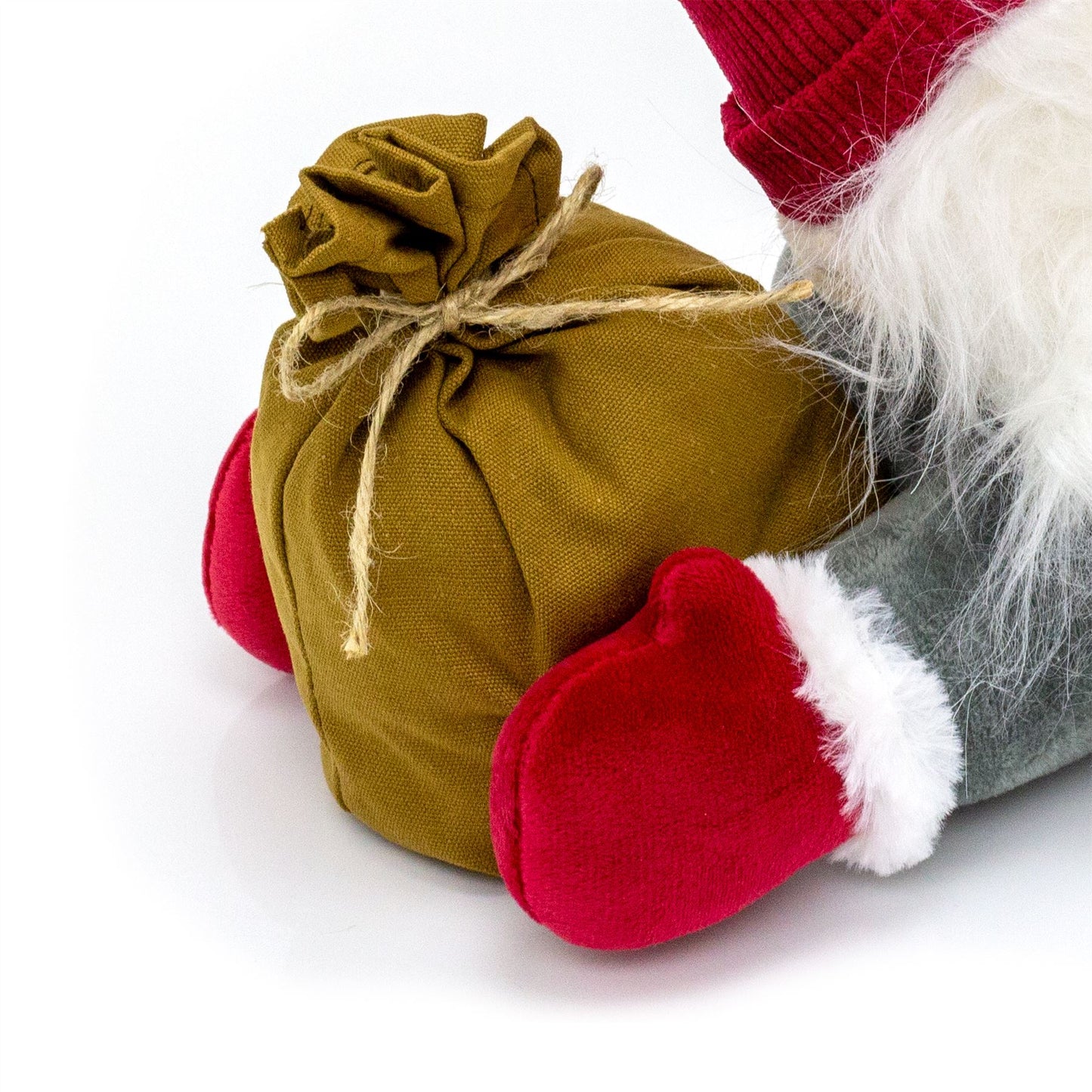 Christmas Gnome Draught Excluder | Fabric Gonk Draft Excluder Door Cushion
