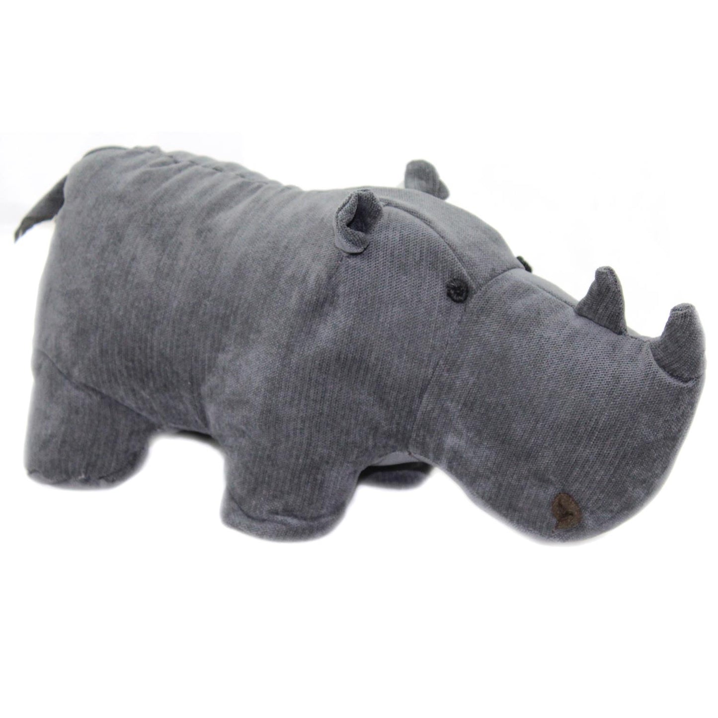 Take Me Home Rhinoceros Doorstop 30Cm ~ Grey Rhino Wildlife Animal Novelty Door Stop
