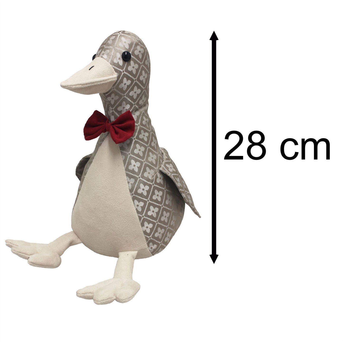 Sunny Duck Doorstop | Fabric Duck Shaped Door Stop Bird Door Stopper- 28cm