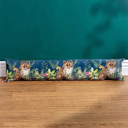 Willow Fox Draught Excluder | Curious Foxes Draught Excluder For Doors - 88cm