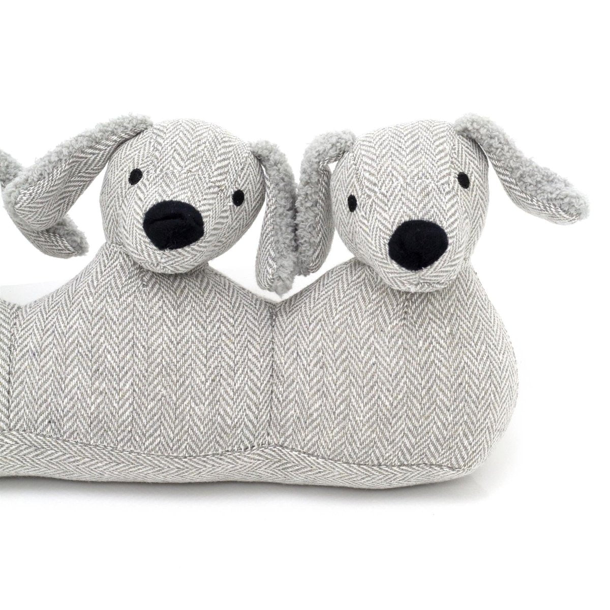 71Cm Grey Dog Draught Excluder ~ Door Draught Cushion - Draught Excluder