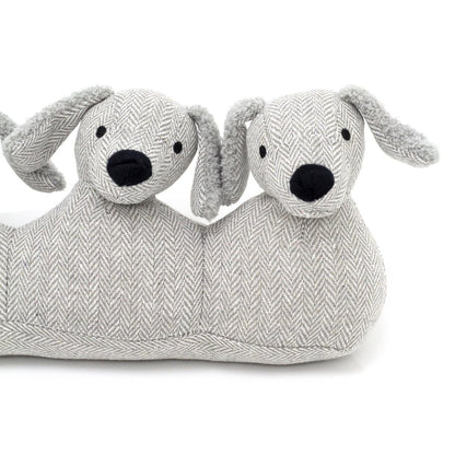 71Cm Grey Dog Draught Excluder ~ Door Draught Cushion - Draught Excluder