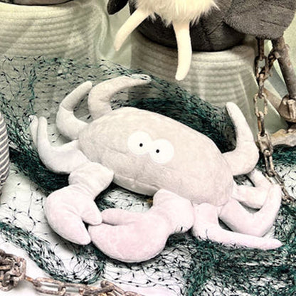 Sea Life Decorative Fabric Marine Animal Nautical Doorstop - Crab Door Stop