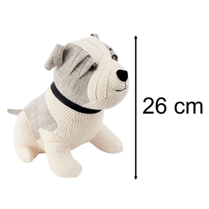Betsie Dog Door Stop, 1.4kg Fabric Dog - shaped Doorstop, 28cm Animal Door Stopper - Doorstop