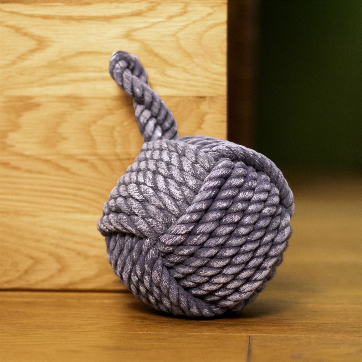 Blue Nautical Knot Rope Doorstop | Nautical Monkey's Fist Seaside Rope Door Stop - Doorstop