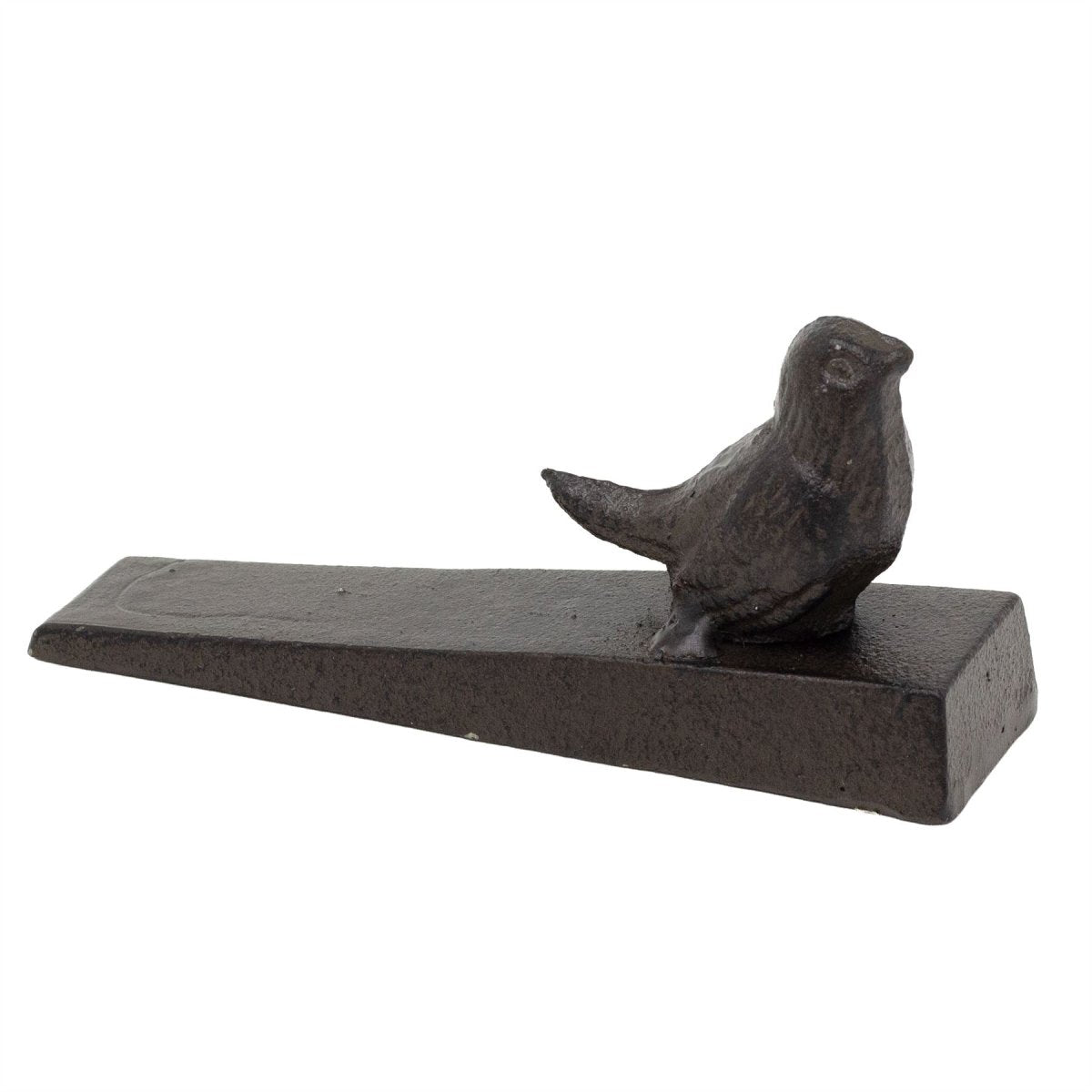 Cast Iron Bird Door Wedge, 15cm Decorative Rustic Animal Door Stopper Wedge - Doorstop