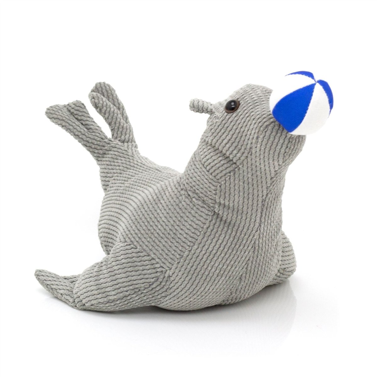 Cute Grey Seal Lion Fabric Doorstop | Novelty Animal Decorative Door Stop - Doorstop