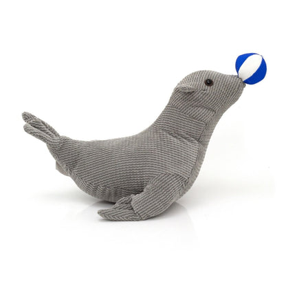 Cute Grey Seal Lion Fabric Doorstop | Novelty Animal Decorative Door Stop - Doorstop