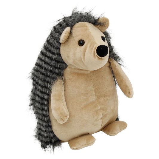 Hazel the Hedgehog Fabric Doorstop, Brown Animal Door Stopper, 22 cm