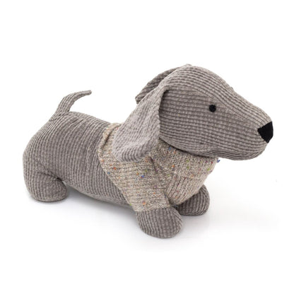 Dachshund Doorstop Dog Door Stop | Sausage Dog With Jumper Animal Doorstop - Doorstop