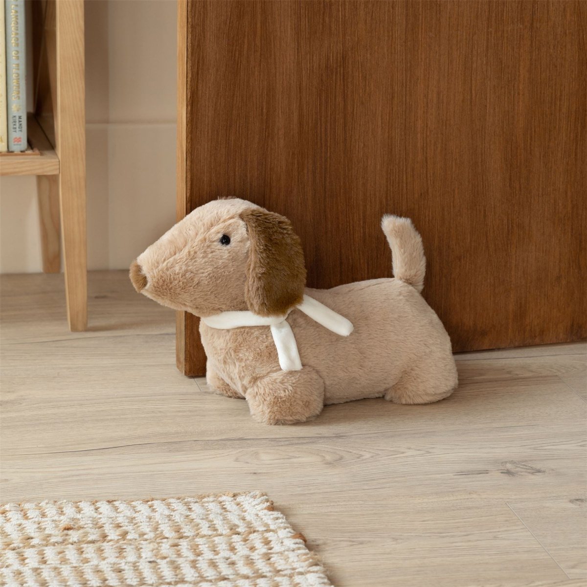 Dachshund Fabric Dog Door Stop, 35cm Weighted Sausage Dog Doorstop - Doorstop