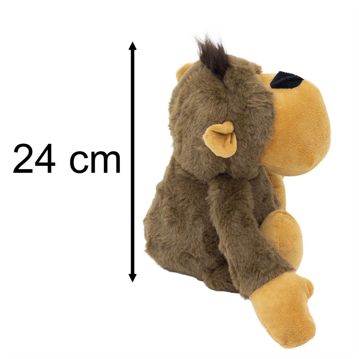 Daniel Monkey Door Stop, 1.5kg Plush Fabric Safari Jungle Animal Doorstop - Doorstop