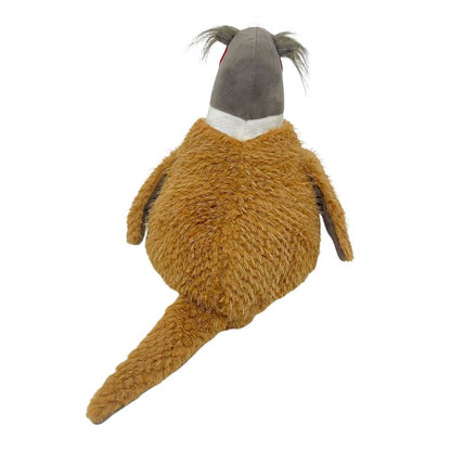 Monty Pheasant Door Stop, 23cm Weighted Faux Fur Bird Doorstop - 1.5kg