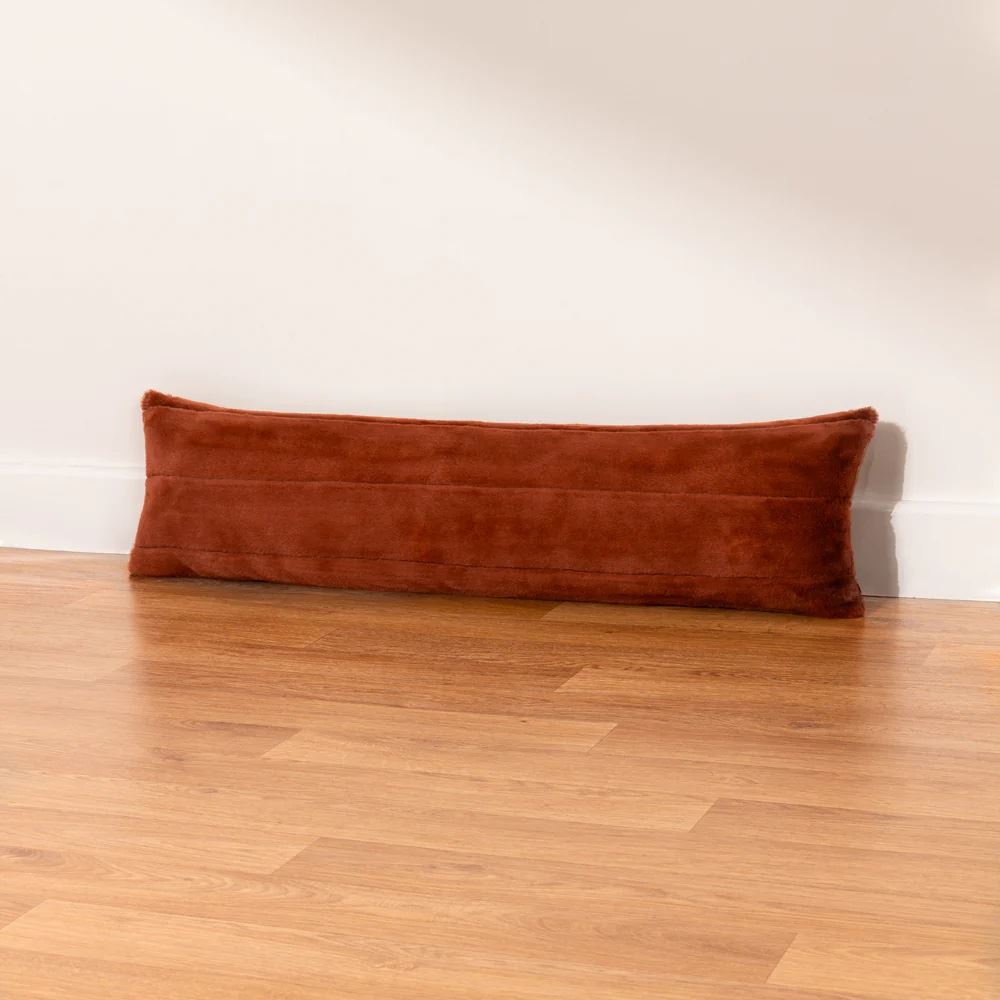Empress Faux Fur Draught Excluder | Luxury Plush Draft Excluder For Doors - 88cm - Draught Excluder