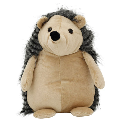 Hazel the Hedgehog Fabric Doorstop, Brown Animal Door Stopper, 22 cm