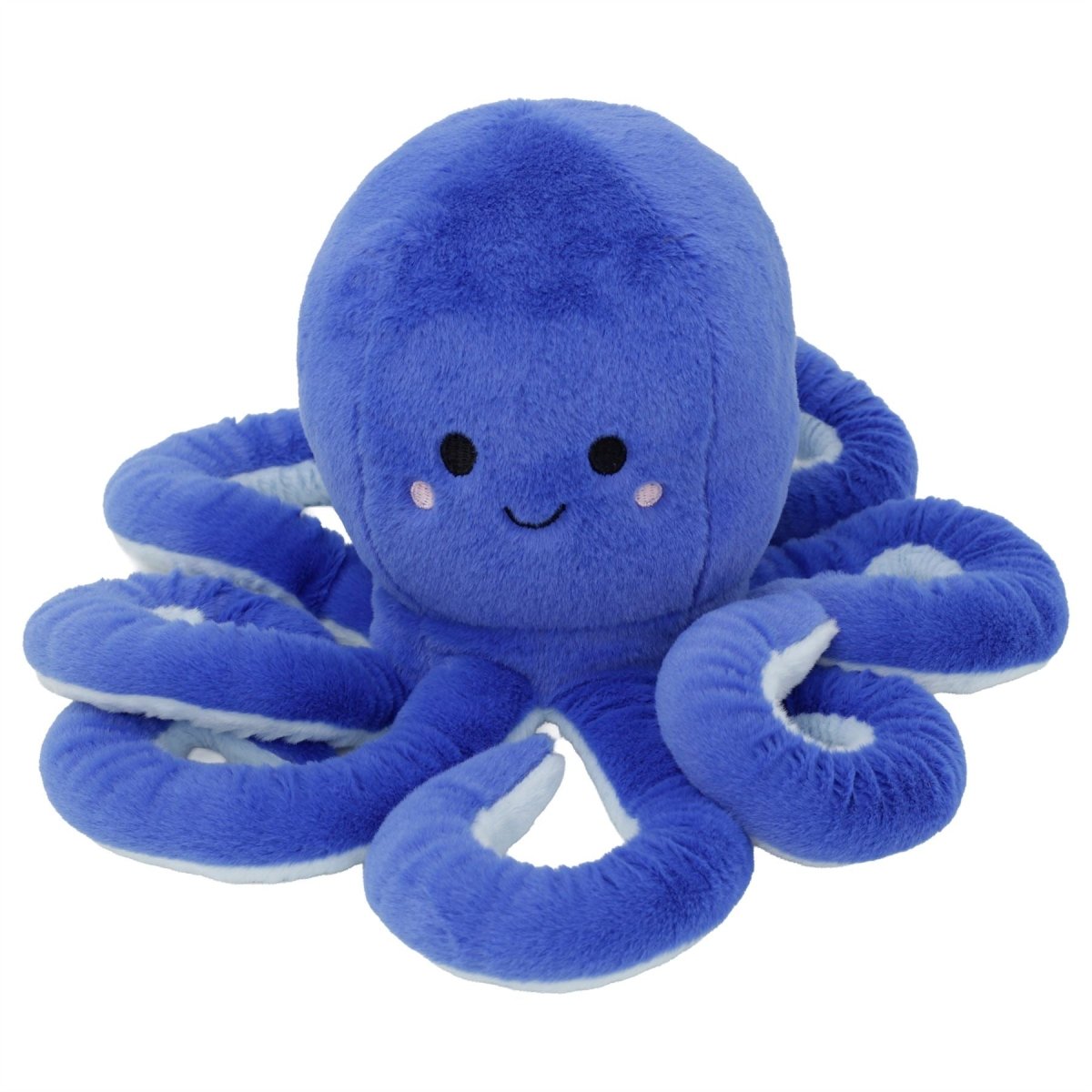 Fabric Blue Octopus Door Stop, 16 cm Coastal Sea Life Door Stopper - Doorstop