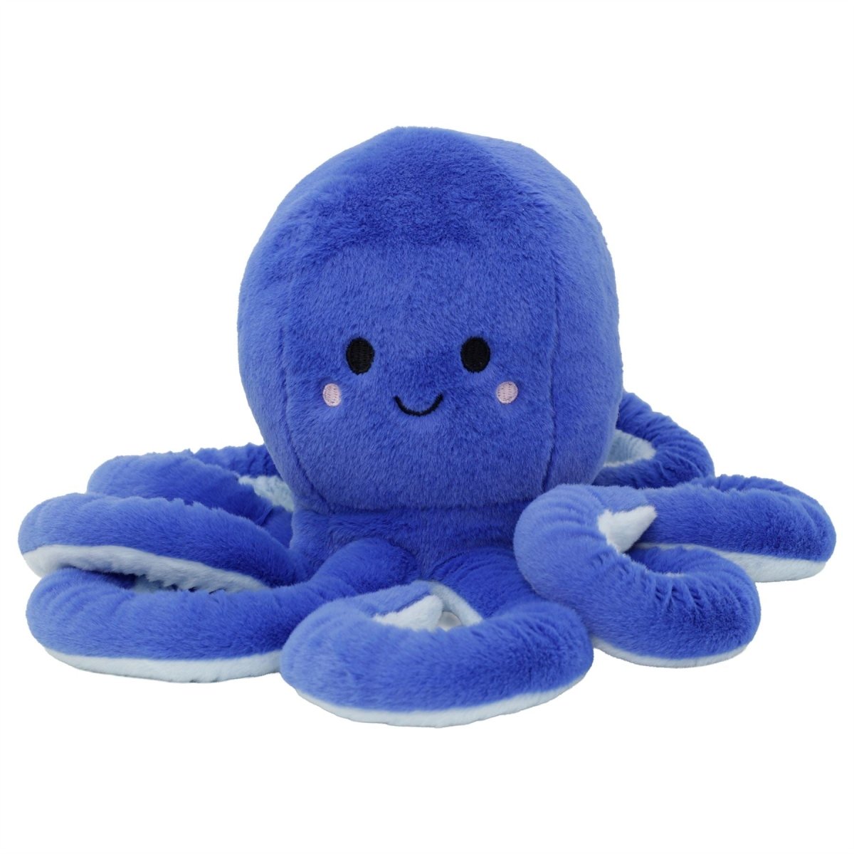 Fabric Blue Octopus Door Stop, 16 cm Coastal Sea Life Door Stopper - Doorstop