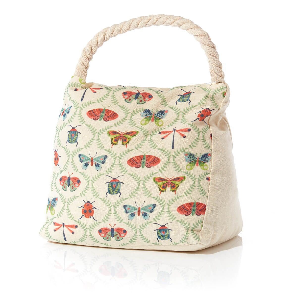 Fabric Butterfly & Insect Doorstop | Butterfly & Ladybug Door Stop - 18cm - Doorstop