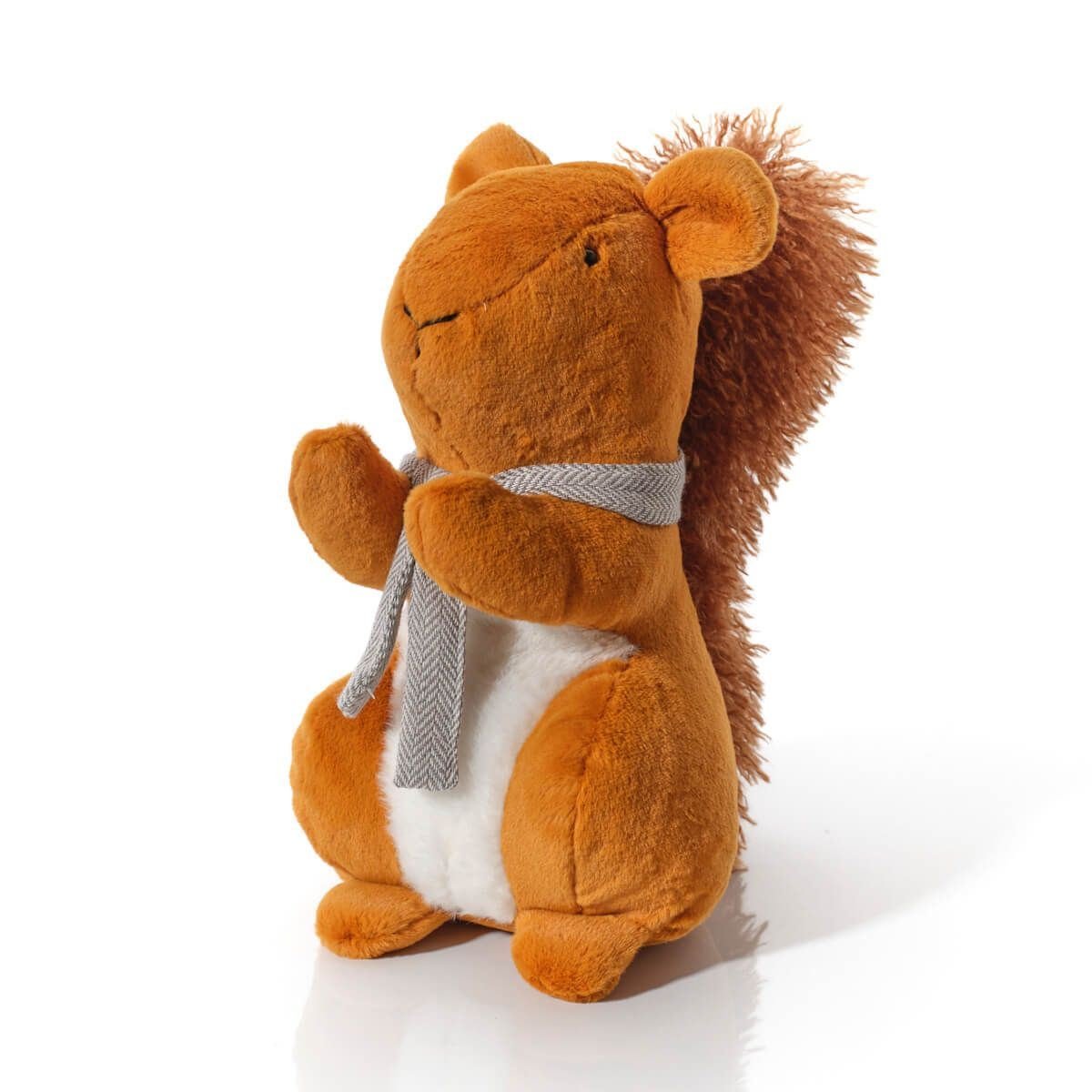 Fern the Squirrel Doorstop | Fabric Squirrel Door Stop with Bushy Tail - 27cm - Doorstop