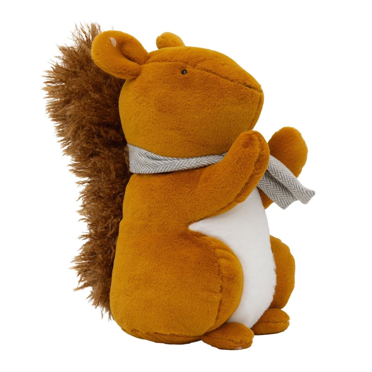 Fern the Squirrel Doorstop | Fabric Squirrel Door Stop with Bushy Tail - 27cm - Doorstop