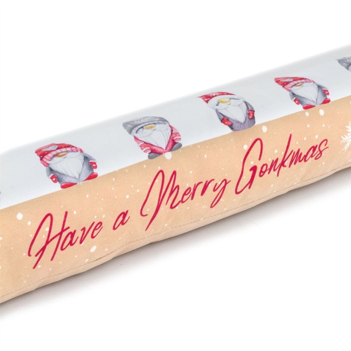 Gonkmas Draught Excluder | Fabric Gonk Christmas Door Draught Excluder - 82cm - Draught Excluder