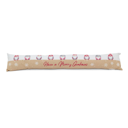 Gonkmas Draught Excluder | Fabric Gonk Christmas Door Draught Excluder - 82cm - Draught Excluder