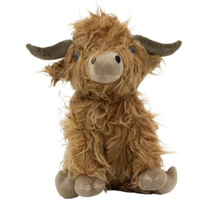 Highland Cow Doorstop | Ewan Highland Cow Door Stop Fabric Animal Door Stopper - Doorstop