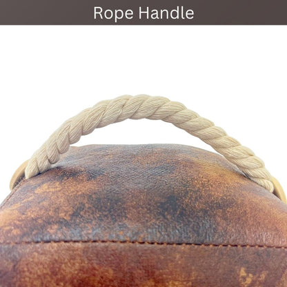 His Lordship Faux Leather Doorstop, 16cm Novelty Slogan Door Stop Rope Handle - Doorstop