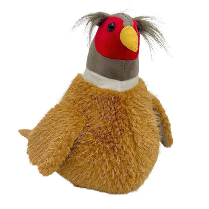 Monty Pheasant Door Stop, 23cm Weighted Faux Fur Bird Doorstop - 1.5kg - Doorstop