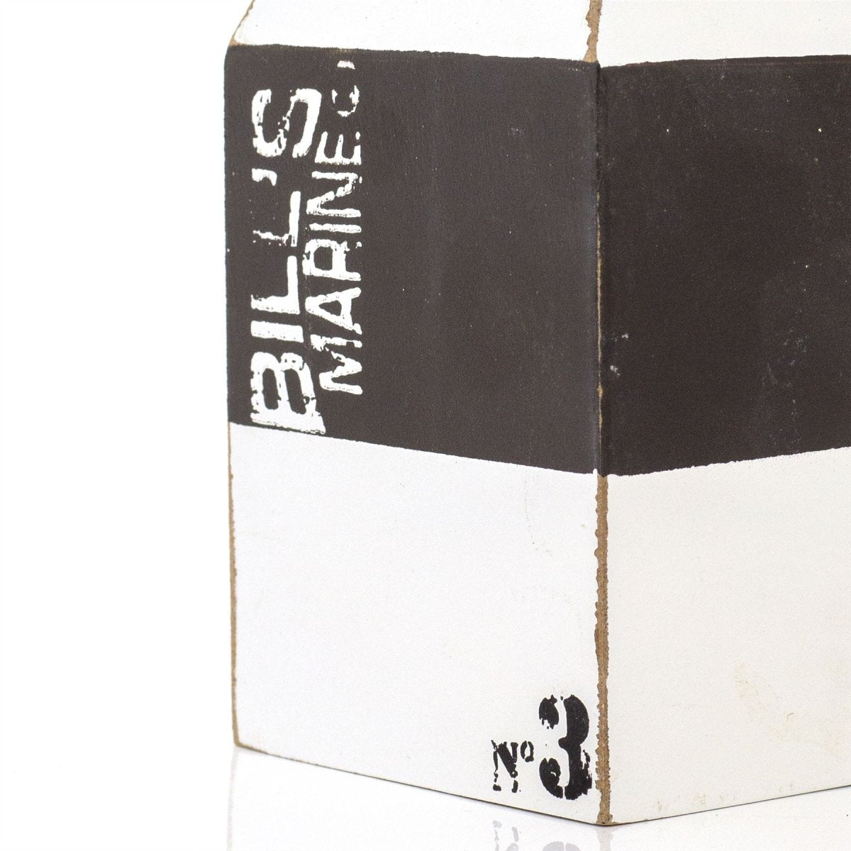 Nautical Wooden Doorstop | Coastal Lobster Buoy Door Stop With Rope Handle - Doorstop