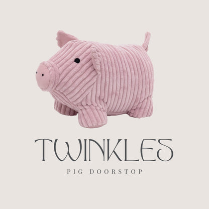 Twinkles Pig Doorstop