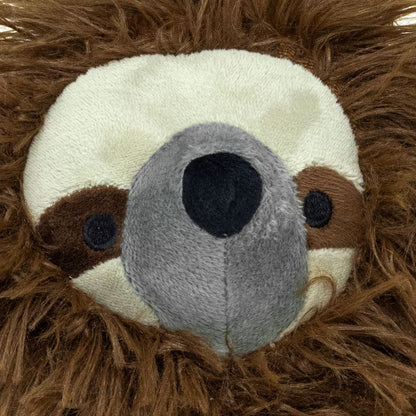 Shaggy Sloth Doorstop | Sloth Shaped Door Stop Fabric Animal Doorstop - Brown - Doorstop