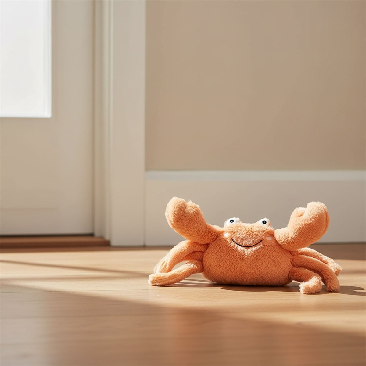 Shelly Crab Door Stop, 1.4kg Orange Crab Nautical Coastal Door Stop - 28cm - Doorstop