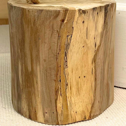 Stylish Teak Door Stop With Rope Handle ~ Novelty Wooden Doorstop - Doorstop