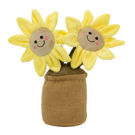 Sunflower Doorstop, 34cm Novelty Flower Pot Door Stop Decorative Door Stopper - Doorstop