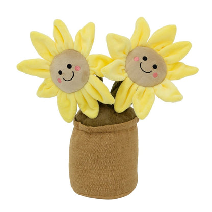 Sunflower Doorstop, 34cm Novelty Flower Pot Door Stop Decorative Door Stopper - Doorstop