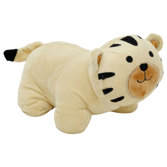 Weighted Fabric Tiger Door Stop, 26 cm Yellow Safari Animal Door Stopper - Doorstop